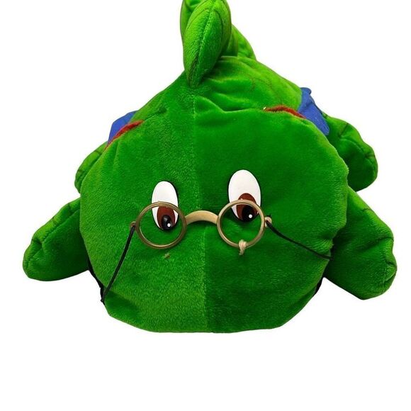 Kamar Bass Pro Shops Ethel Green Handmade Sample Prototype Plush Stuffed Toy 20" - Picture 1 of 12